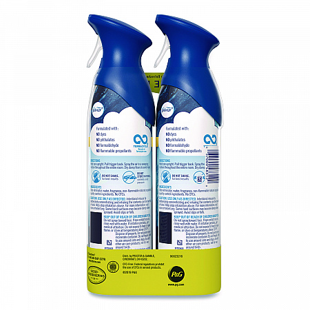AIR, Ocean, 8.8 oz Aerosol Spray, 2/Pack (48312PK)