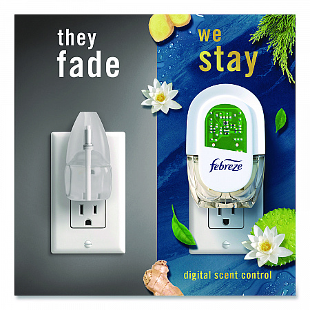 PLUG Air Freshener Refills, Ocean, 0.87 oz, 3/Pack (71932)
