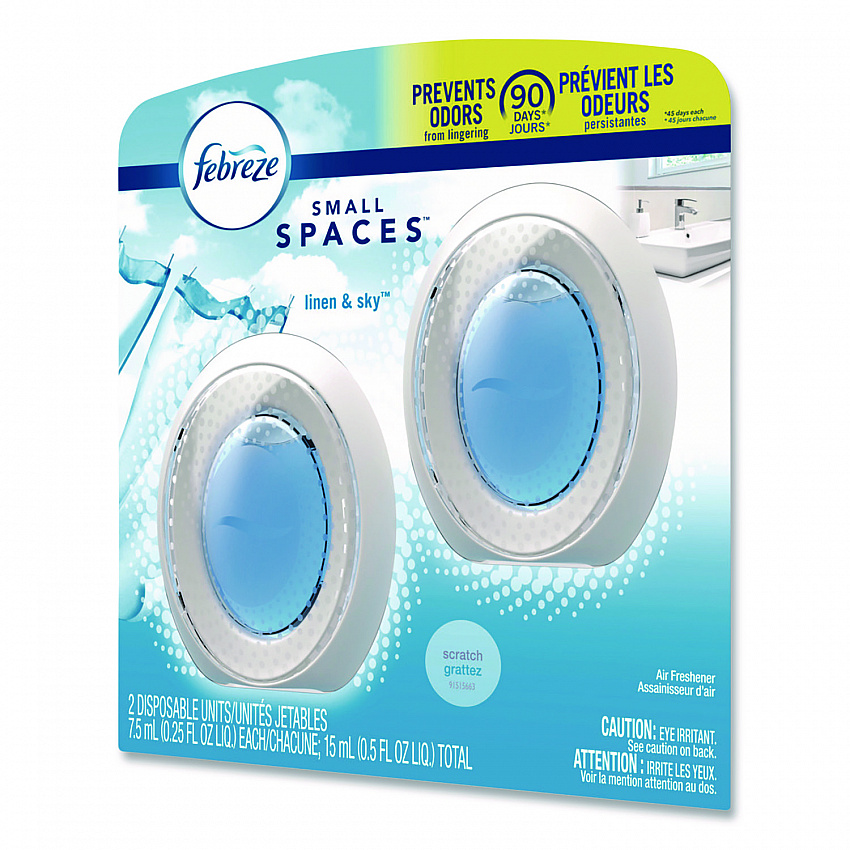 smallSPACES, Linen and Sky, 0.25 oz, 2/Pack (93326EA)