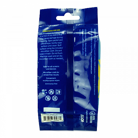 ScreenDr Device and Screen Cleaning Wipes, 6.88