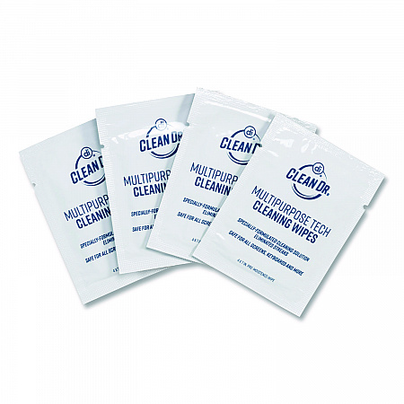 ScreenDr Multipurpose Tech Cleaning Wipes, 7 x 4, Unscented, White, 200/Pack (32694)