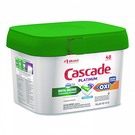 Action Pacs+Oxi, Fresh Scent, 26.7 oz Tub, 48/Pack (3700027425)