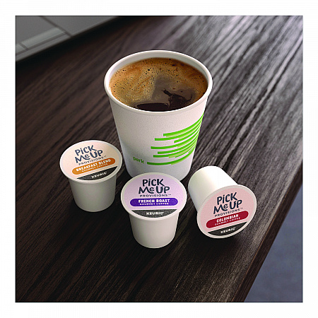 French Roast Coffee K-Cups, 24/Box, 4 Boxes/Carton (52966CT)