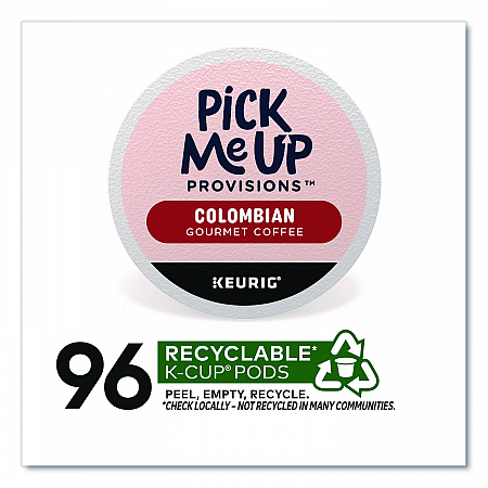 Colombian Coffee K-Cups, 24/Box, 96/Carton (52969CT)