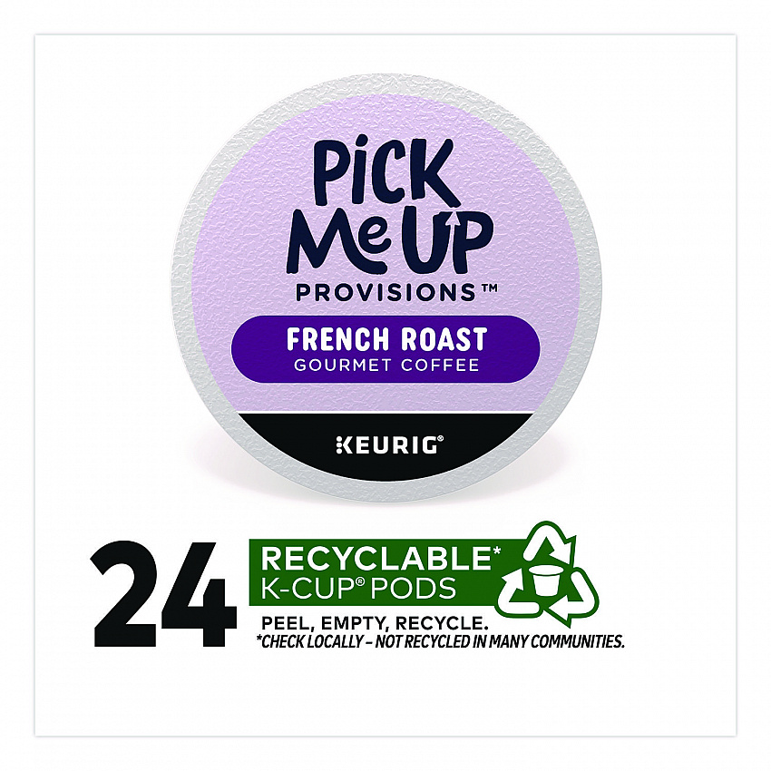 French Roast Coffee K-Cups, 24/Box (5000381026)