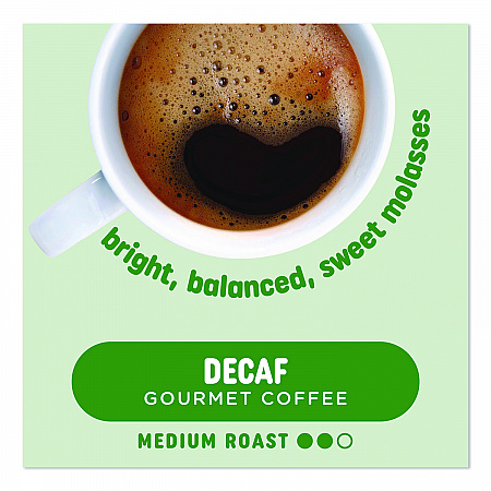 Decaf Coffee K-Cups, 24/Box (5000382575)