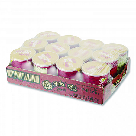 Potato Chips, Original, 1.3 oz Can, 12/Box (KEE84557)