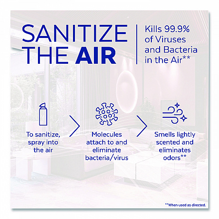 Air Sanitizer Spray, White Linen, 10 oz Aerosol Spray (1920099351)