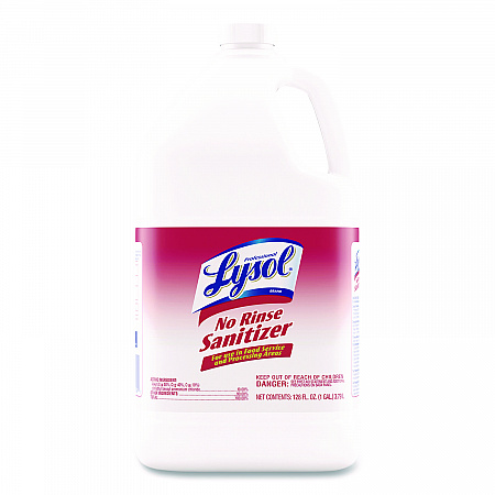 No-Rinse Sanitizer Concentrate, Unscented, 128 oz Bottle (3624174389)
