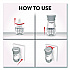 Scented Oil Warmer, 1.75 x 2.69 x 3.63, White (6233878046)