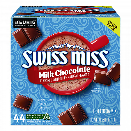 Milk Chocolate Hot Cocoa K-Cups, 0.65 oz, 44/Box (2259481)