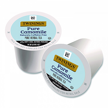 Tea K-Cups, Pure Camomile, 0.11 oz, 24/Box (TNA85790)