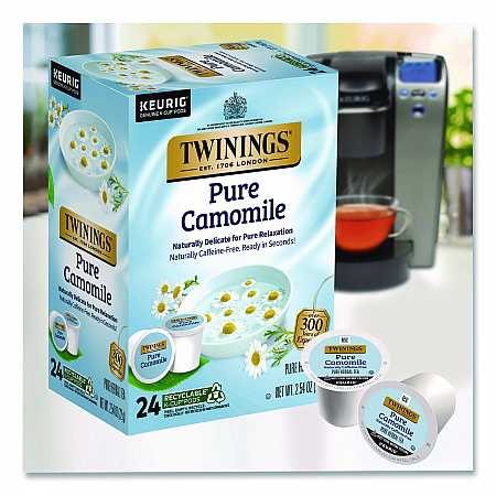 Tea K-Cups, Pure Camomile, 0.11 oz, 24/Box (TNA85790)