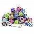 Dum-Dum-Pops, Assorted Flavors, Individually Wrapped, 2 lb Bag, 200 Pieces/Bag, 6 Bags/Carton (711)