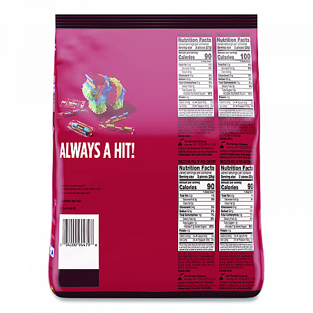 Chewy Candy Pack, Assorted Flavors, 46.34 oz Bag (HEC94479)