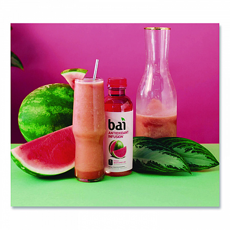 Antioxidant Infused Beverage, Kula Watermelon 18 oz Bottle, 12/Carton (2712517)