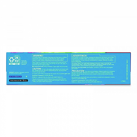 Slider Storage Bags, Gallon, 9.5