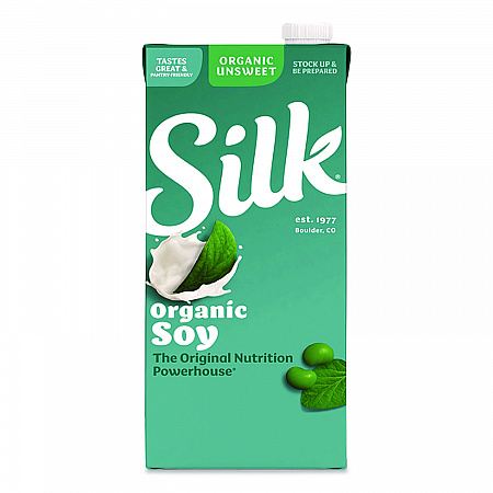 Soymilk, Unsweetened Original, 32 oz, 6/Carton (1706751)