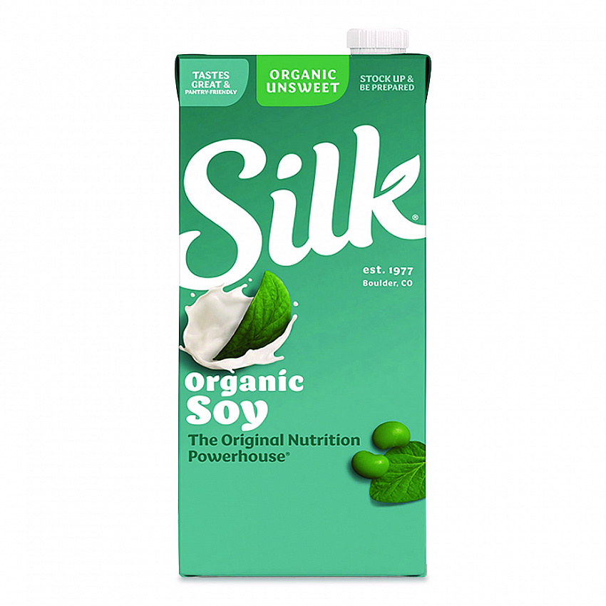 Soymilk, Unsweetened Original, 32 oz, 6/Carton (1706751)