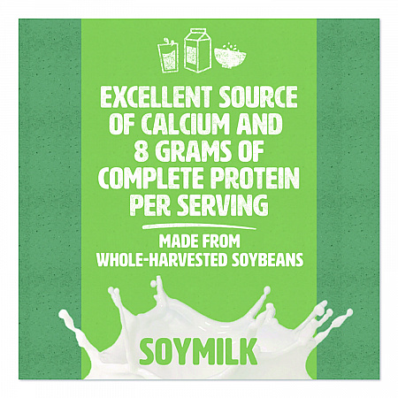 Soymilk, Unsweetened Original, 32 oz, 6/Carton (1706751)