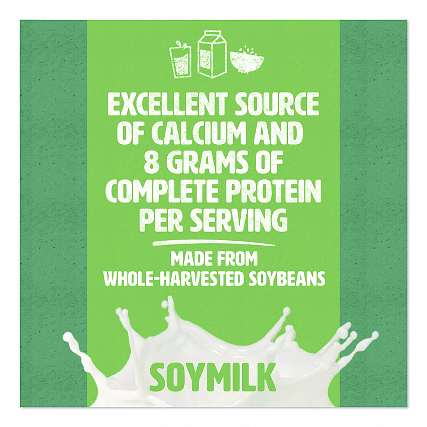 Soymilk, Unsweetened Original, 32 oz, 6/Carton (1706751)