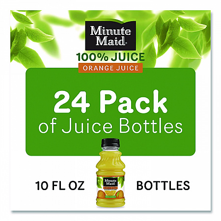 Orange Juice, 10 oz Bottle, 24/Carton (228087)