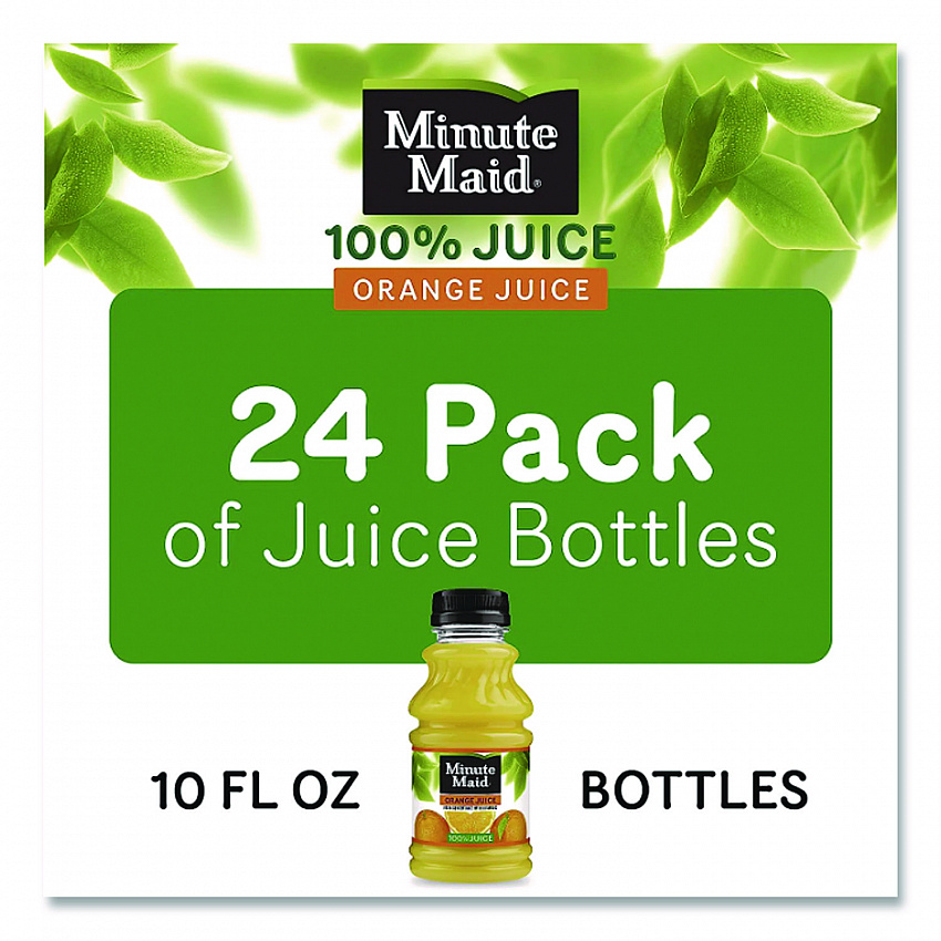 Orange Juice, 10 oz Bottle, 24/Carton (228087)