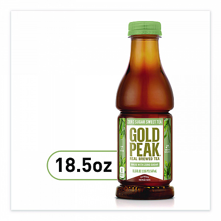 Zero Sugar Sweet Tea, 18.5 oz Bottle,12/Carton (24343772)