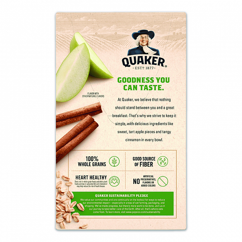 Instant Oatmeal, Assorted Flavors, 1.51 oz Packet, 64/Carton (2051065)