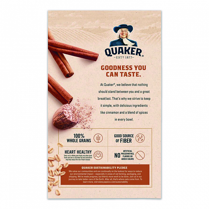 Instant Oatmeal, Assorted Flavors, 1.51 oz Packet, 64/Carton (2051065)
