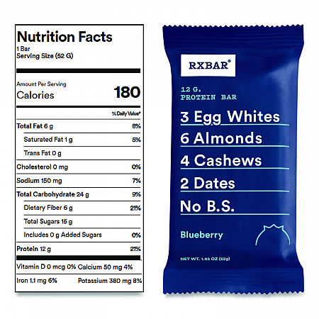 Adult Bars, Blueberry, 1.83 oz Bar, 12/Box (CGO00426)
