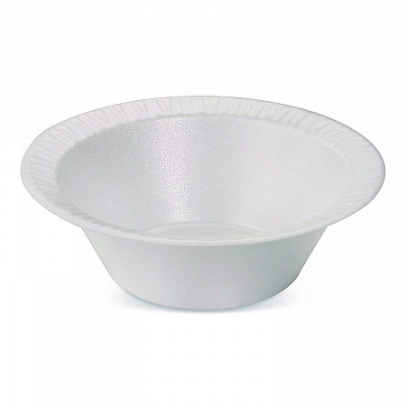 Concorde Foam Bowls, 12 oz, White, 125/Pack (12BWWCRPK)