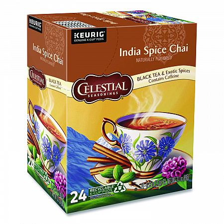 India Spice Chai Tea K-Cups, 24/Box (14738)