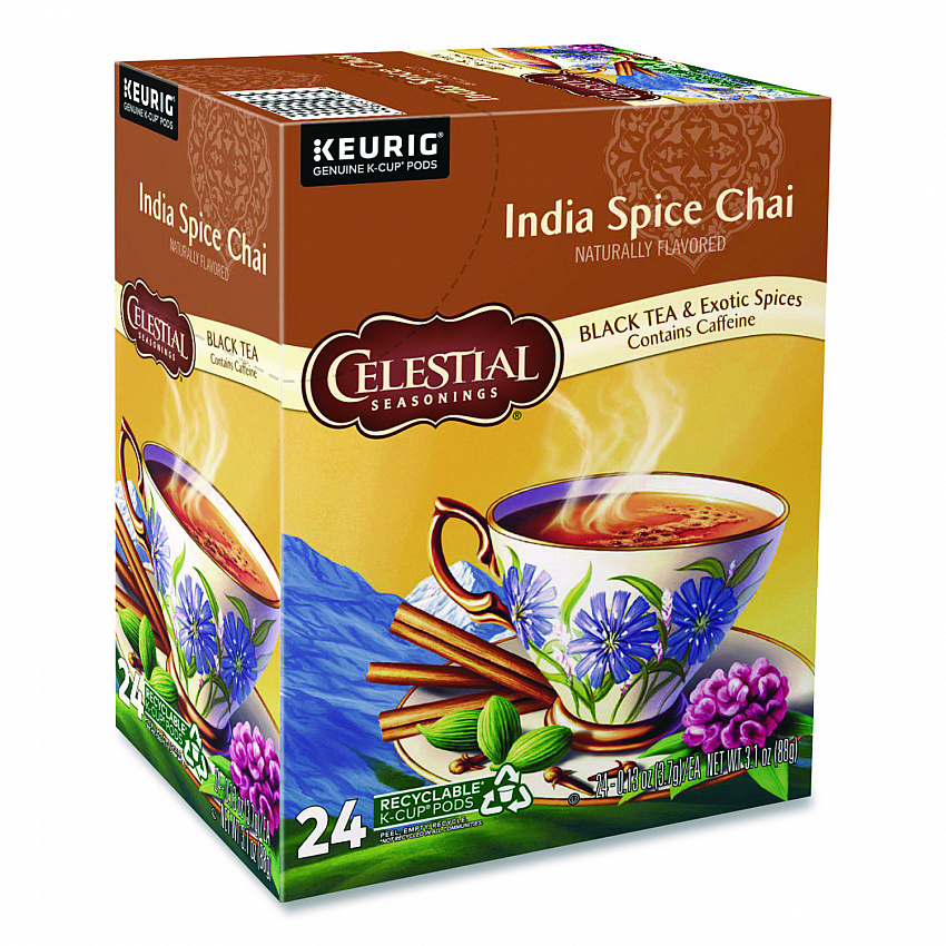 India Spice Chai Tea K-Cups, 24/Box (14738)