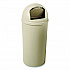 Marshal Classic Container, 15 gal, Plastic, Beige (816088BG)