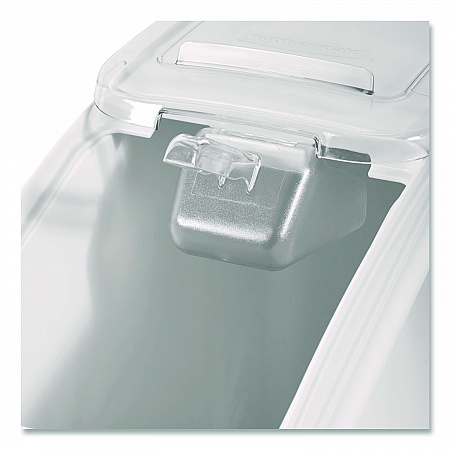 ProSave Mobile Ingredient Bin, 20.57 gal, 13.13 x 29.25 x 28, White, Plastic (360088WHI)
