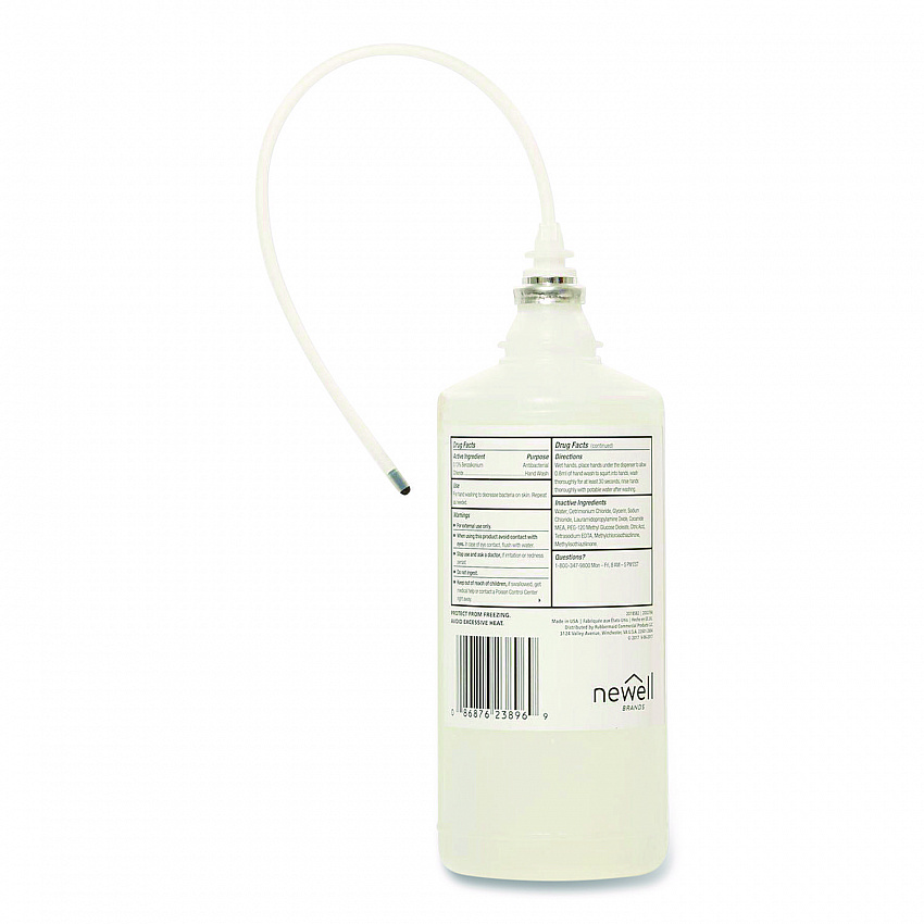 One Shot Antibacterial Enriched Lotion Soap Refill, Floral Scent, 800 mL, 4/Carton (2018582CT)
