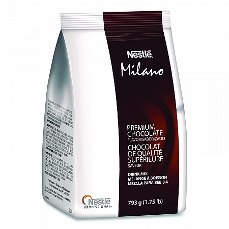Milano Premium Chocolate Hot Cocoa Mix, 28 oz Packet, 4/Carton (416818)