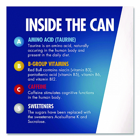 Sugar-Free Energy Drink, 12 oz Can, 24/Carton (RBDRB4817)