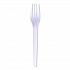 Plantware CPLA Cutlery, Fork, White, 1,000/Carton (EPS017)