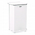 Defenders Heavy-Duty Steel Step Can, 6.5 gal, Steel, White (ST12EPLWH)