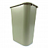 Deskside Plastic Wastebasket, 10.25 gal, Plastic, Beige (295700BG)