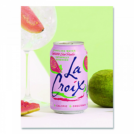 Sparkling Water, Guava Sao Paulo, 12 oz Can, 12 Cans/Pack, 2 Packs/Carton (NAV40113)