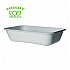 WorldView Vanguard Rectangular Container, 32 oz, 4.71 x 7.01 x 1.04, White, Sugarcane Fiber, 400/Carton (EPSCRC32NFA)