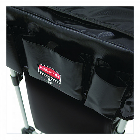 Storage/Trash Compartment Cover, Cloth, Black (1889864)