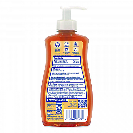 Antibacterial Defense Gold Hand Soap + Aloe, Original Scent, 11 oz (35470EA)