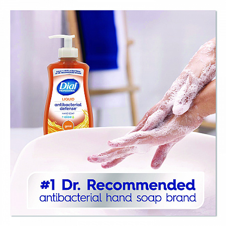 Antibacterial Defense Gold Hand Soap + Aloe, Original Scent, 11 oz (35470EA)