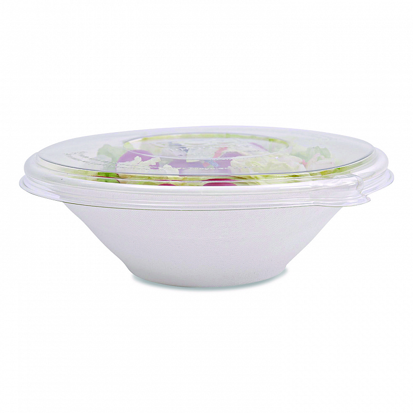 Worldview 100 Percent Recycled Content Lid, 7.93" Diameter x 0.6" h, Clear, 400/Carton (EPBLRLID)