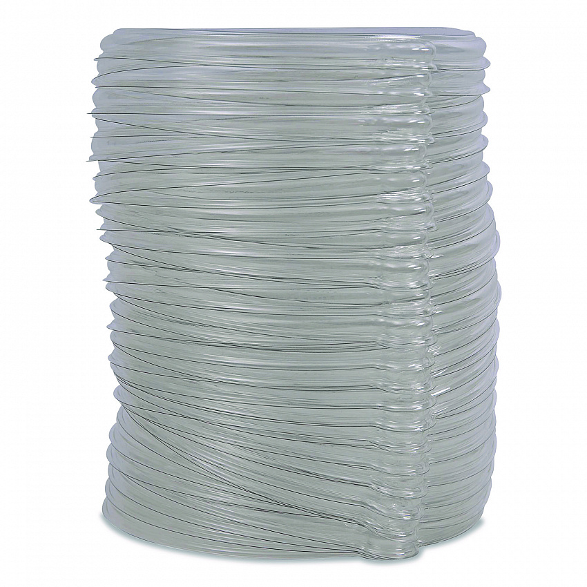 Worldview 100 Percent Recycled Content Lid, 7.93" Diameter x 0.6" h, Clear, 400/Carton (EPBLRLID)