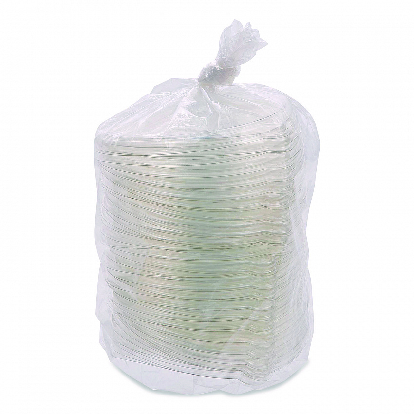 Worldview 100 Percent Recycled Content Lid, 7.93" Diameter x 0.6" h, Clear, 400/Carton (EPBLRLID)